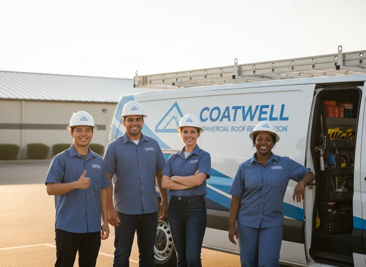 Commercial roof coating company in Summit, AR